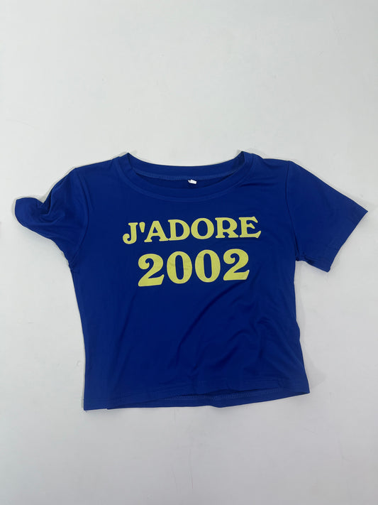 j'adore 2002 tee