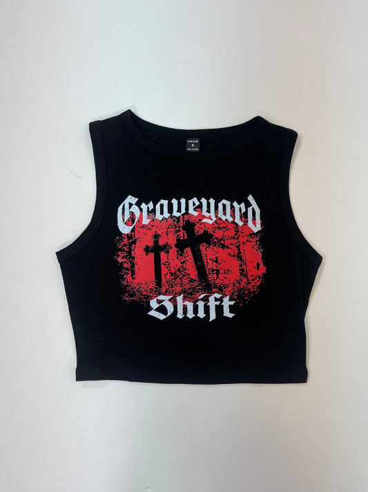 graveyard shift tank top