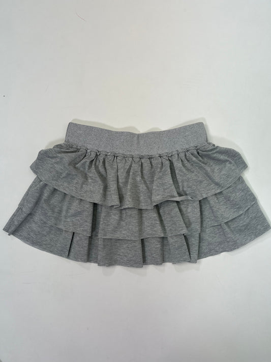 ruffle mini skirt