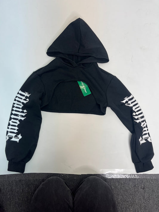 spotlight cropped hoodie